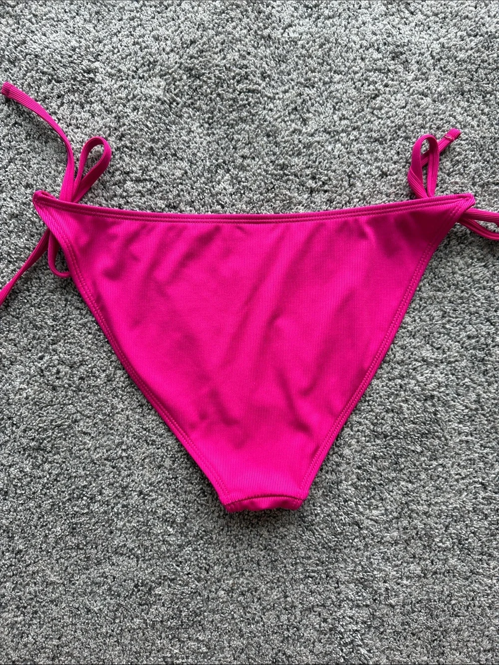 Hot pink bikini bottoms